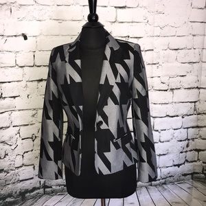Hounds Tooth Blazer